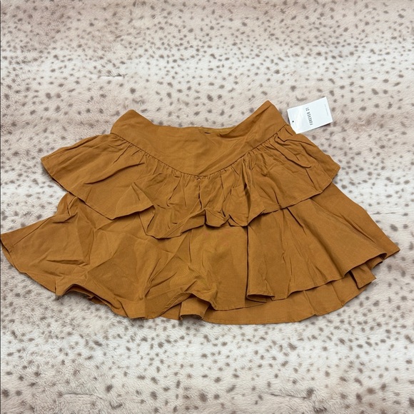 Forever 21 Dresses & Skirts - Forever 21 Layered Brown Mini Skirt